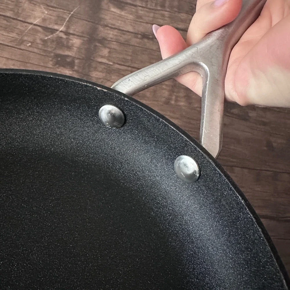Scanpan CS+ 8 Inch Stratanium+ Nonstick Induction Frying Pan Silver Skillet